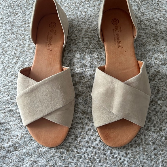 gorgeous buttery soft leather samdals - Picture 1 of 3